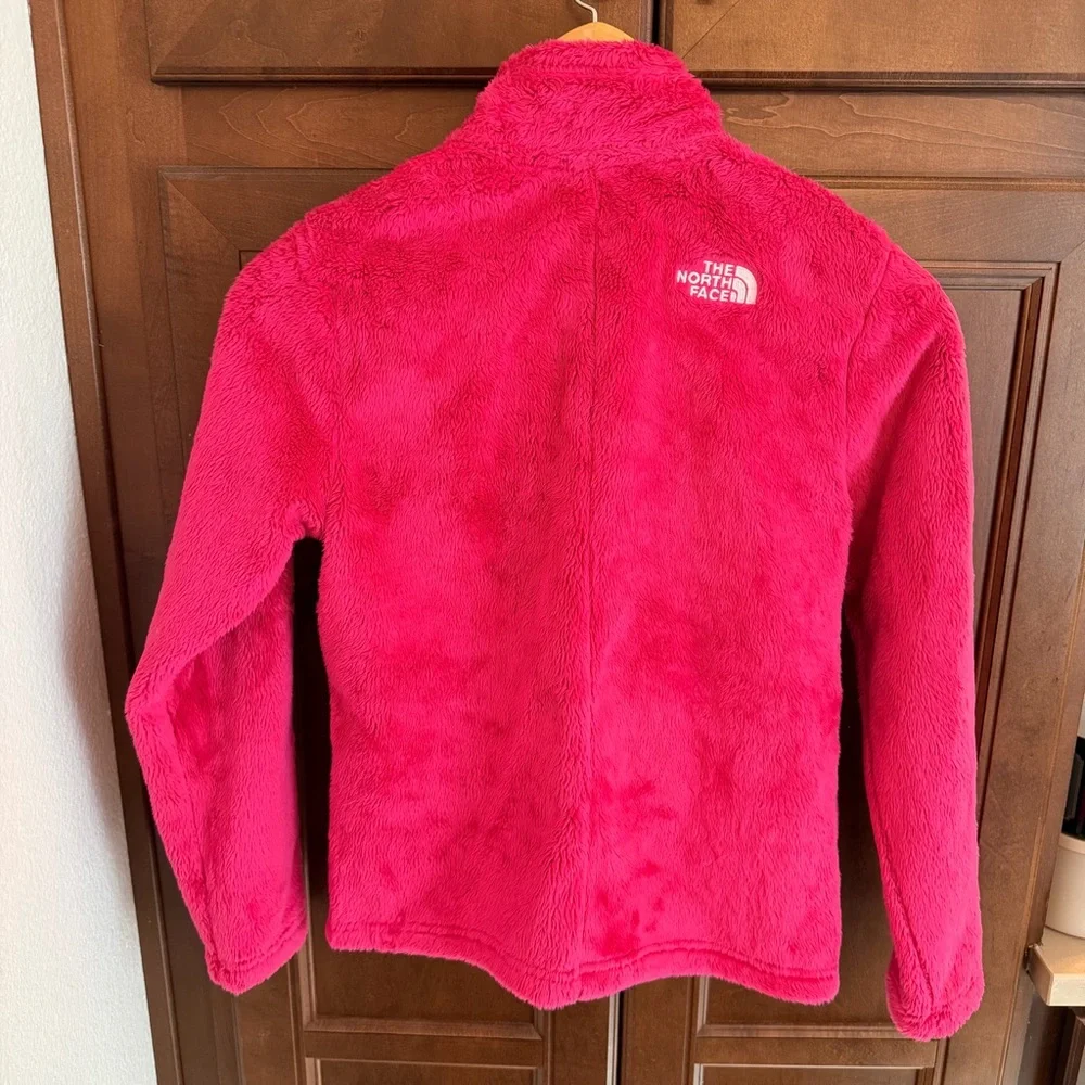 The North Face Girls Pink Fleece Jacket - Picture 4 of 4